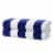 Ben Kaufman Oversized Striped Towels, 100% Cotton, Quick-Dry, 32 x 62 , Blue 2PK Perspective: front
