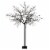 Northlight 8' Multi-Function LED Lighted Cherry Blossom Flower Tree - Pure White Lights Perspective: front
