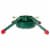 Jack Post 29.5 Green and Red Christmas Tree Stand Real Live Trees Up to 12' Tall Perspective: front