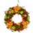 Northlight Shaved Wood Flowers with Moss and Twigs Spring Wreath - 12 Perspective: front