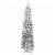 Northlight Pencil Flocked Pine Artificial Christmas Tree - 6' - Unlit Perspective: front