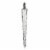 HUB 7 White Dripping LED Icicle Christmas Light Bulb Perspective: front