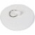 Do it 1-1/2 In. to 2 In. White Rubber Bathtub Drain Stopper 415189 Perspective: front