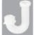 SIM Supply, Inc. 1-1/2&1-1/4 Flex J-Bend 494801 Perspective: front