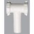 Do it 1-1/2 In. Plastic Slip Joint Center Outlet Tee and Tailpiece 494895 Perspective: front