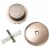 Do it Foot Lok Stop Venetian Bronze Bath Drain Trim Kit 438798 Perspective: front