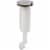 Do it 4.09 In. x 1.23 In. Brushed NickePop-Up Drain Stopper DIB820-80BN Perspective: front