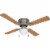 Home Impressions Neptune 42 In. Brushed Nickel Ceiling Fan with Light Kit Perspective: front