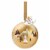 Ferrero Rocher Hazelnut Chocolates Ornament Tin Perspective: front