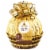 Ferrero Rocher Premium Gourmet Milk Chocolate Hazelnut Holiday Candy Gift Box Perspective: front