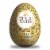 Ferrero Rocher Hollow Milk Chocolate & Hazelnut Egg Gift and Celebration Treat Perspective: front