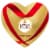 Ferrero Rocher Fine Hazelnut Chocolates, Valentine’s Day Heart Gift Box, 16 Count, Premium Chocolate Perspective: front