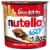 Nutella & GO! Hazelnut and Cocoa Spread with Breadsticks Stocking Stuffers Snack Cups Perspective: front