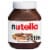 Nutella Hazelnut Spread with Cocoa for Breakfast Holiday Baking And Desserts Perspective: front