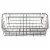 Spectrum Pegboard & Wall Mount Basket - Grey Perspective: front