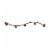 Spectrum Sweep Wall Mount 5-Hook Rack - Bronze Perspective: front