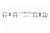 Spectrum Wall Mount 10-Hook All-Purpose Rack - Industrial Gray Perspective: front