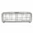 Spectrum Vintage Wall Mount Tray - Gray Perspective: front