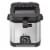 T-fal Compact Deep Fryer - Silver/Black Perspective: front