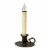 IMC Williamsburg B/O LED Candle & On/Off Sensor, Wax Drips - Ant. Bronze, 9 Perspective: front