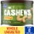 Kroger Unsalted Whole Cashew Nuts Perspective: front