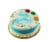 Bakery Fresh Goodness Double Layer Balloon Sky Chocolate Cake Perspective: front