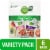 Simple Truth® Mixed Fruit & Strawberry Banana Freeze Dried Fruit Variety Pack Perspective: front