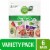 Simple Truth® Mixed Fruit & Strawberry Banana Freeze Dried Fruit Variety Pack Perspective: front