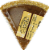 Bakery Fresh Goodness Pumpkin Pie Slice Perspective: front