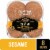 Private Selection® Sesame Extra Large Enriched Sandwich Rolls Perspective: front