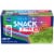 Kroger® Reclosable Colorful Assorted Square Snack Bags Perspective: front