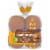 Kroger® 100% Whole Wheat Hamburger Buns Perspective: front