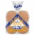 Kroger® CarbMaster® Classic White Hamburger Buns Perspective: front