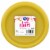 Kroger® 7 in Neon Yellow Plate Perspective: front