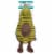 Luvsome Avocado with Legs Plush Dog Toy Perspective: front