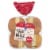 Kroger® Market & Mill® Artisan White Hamburger Buns Perspective: front