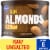 Kroger® Raw Unsalted Almonds Perspective: front
