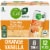 Simple Truth® Orange Vanilla Sparkling Seltzer Water Cans Perspective: front