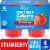 Kroger Zero Sugar Strawberry Gelatin Snack Multipack Perspective: front
