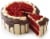 Bakery Fresh Goodness Double Layer Red Velvet Cake with Cream Cheese Icing Perspective: front