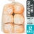 Bakery Fresh Snowflake Rolls Perspective: front
