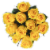 Bloom Haus™ Dozen Rose Bunch - Yellow Perspective: front