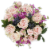 Bloom Haus™ Classic Rose Bouquet - Pink Perspective: front