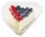 Private Selection® Red & Blue Cheesecake Slice Perspective: front