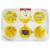 Bakery Fresh Goodness Back to School White Cupcakes with Buttercreme Icing Perspective: front