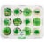 Bakery Fresh Goodness St. Patrick's Day Cupcakes Perspective: front