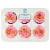 Bakery Fresh Buttercreme Iced Assorted Valentine's Day Cupcakes Perspective: front