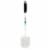 Kroger® Designer Toilet Bowl Brush - White/Black Perspective: front