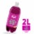 Big K® Fruit Punch Caffeine Free Soda Bottle Perspective: front