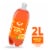 Big K® Orange Caffeine Free Soda Bottle Perspective: front